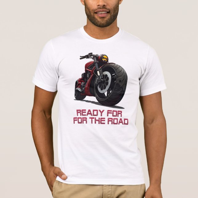 Camiseta Preparado para el camino (Anverso)
