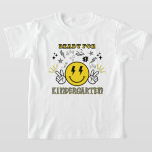Camiseta Preparado para el jardín de infancia Cara sonrient