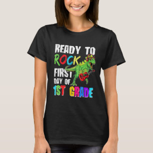Camiseta Preparado Para Jugar El Primer Día Del Dino De Pri