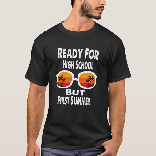 Camiseta Preparado Para La Escuela Secundaria Pero El Prime (Anverso)