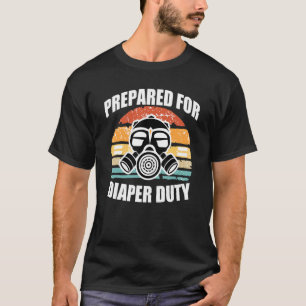 Camiseta Preparado Para La Máscara De Gasas De Derechos De