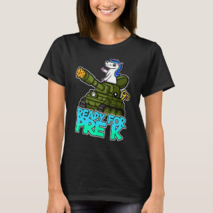Camiseta Preparado Para Niños Y Chicas De Preescolar