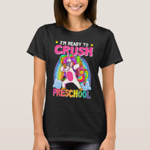 Camiseta Preparado para reprimir a Chicas de preescolar Uni