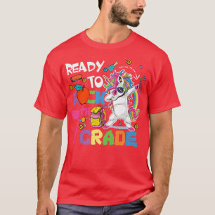 Camiseta Preparado para rodar 7° grado de unicornio