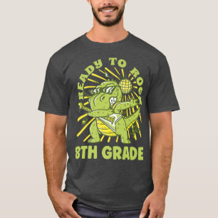 Camiseta Preparado para rodar 8º grado 8 2022 Cute TRe Dino