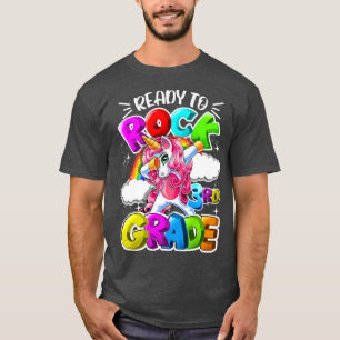 Camiseta Preparado Para Rodar A Unicornio De 3er Grado De R