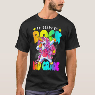 Camiseta Preparado Para Rodar A Unicornio De 3er Grado De R
