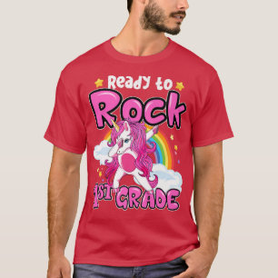 Camiseta Preparado para rodar arcoiris de primer grado Dabb