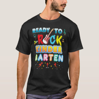 Camiseta Preparado Para Rodar El Jardín De Niños De Nuevo A