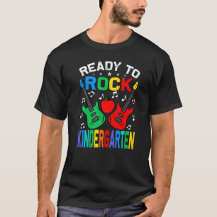Camiseta Preparado Para Rodar El Jardín De Niños De Nuevo A