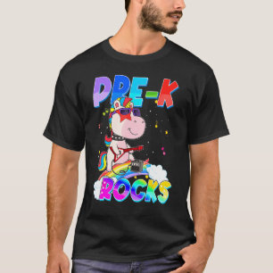 Camiseta Preparado Para Rodar El Preescolar Dabbing Unicorn
