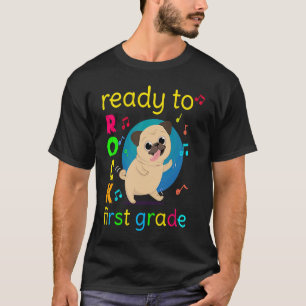 Camiseta Preparado para rodar el primer grado Volver a clas