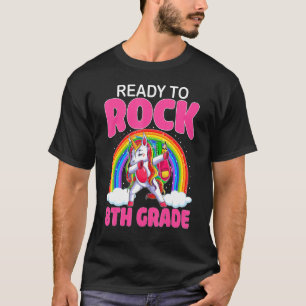 Camiseta Preparado Para Rodar El Unicornio De Octavo Grado 