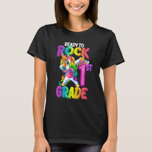 Camiseta Preparado Para Rodar El Unicornio De Primer Grado