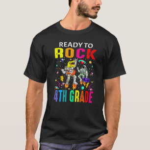 Camiseta Preparado para sacudir a los dinosaurios astronaut