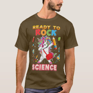 Camiseta Preparado para sacudir la ciencia en la escuela Da