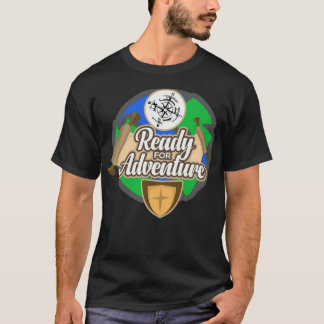 Camiseta Preparado para viajar en mochilero en excursión de