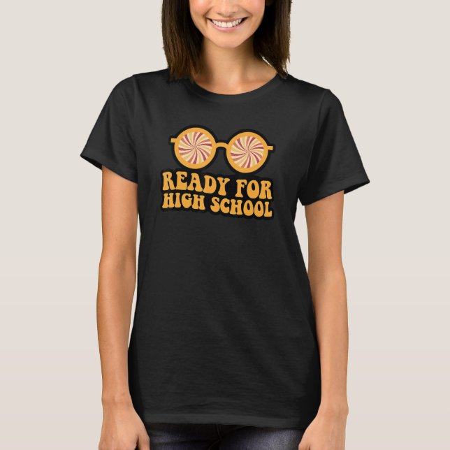 Camiseta Preparado Para Volver A La Escuela Secundaria Fres (Anverso)