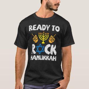 Camiseta Preparados Para Rodar A Hanukkah Niños Pequeños Pa