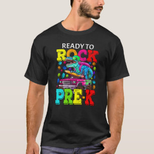 Camiseta Preparados Para Rodar A Los Chicos De Dinosaurios