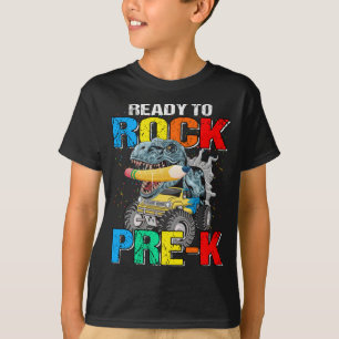 Camiseta Preparados Para Rodar A Los Niños De Dinosaurios D