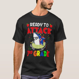 Camiseta Preparados para volver a atacar a niños de tercer