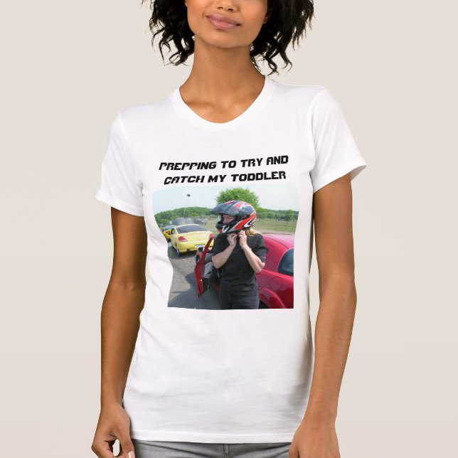 CAMISETA PREPARANDO PARA INTENTAR Y CAPTAR A MI PEQUEÑO (Anverso)