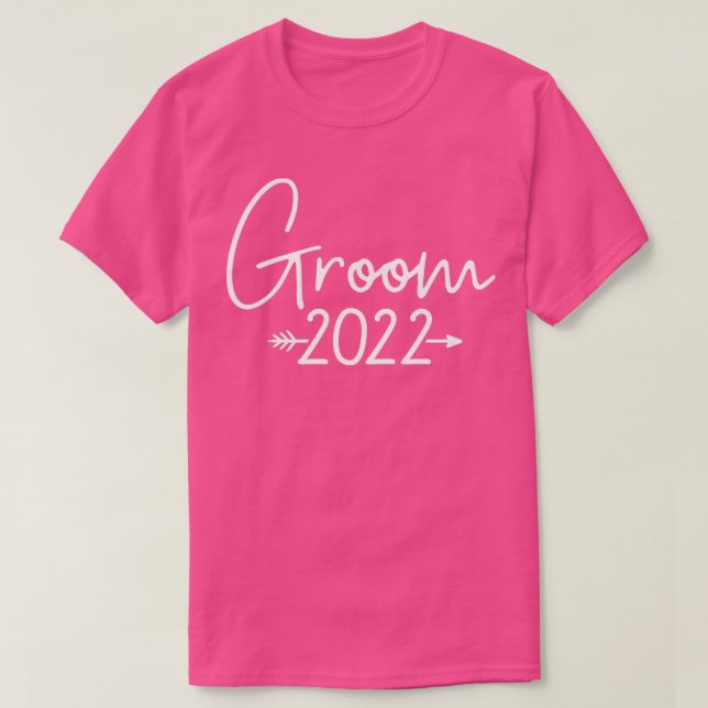 Camiseta Preparar 2022 para boda o despedida de soltero (Diseño del anverso)