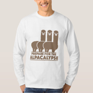 Camiseta Prepararse Para El Alpacalypse