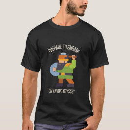Camiseta Prepararse para embarcarse en una odisea de RPG