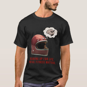 Camiseta Prepararse Para La Vida. Mental Fitness S Pegatina