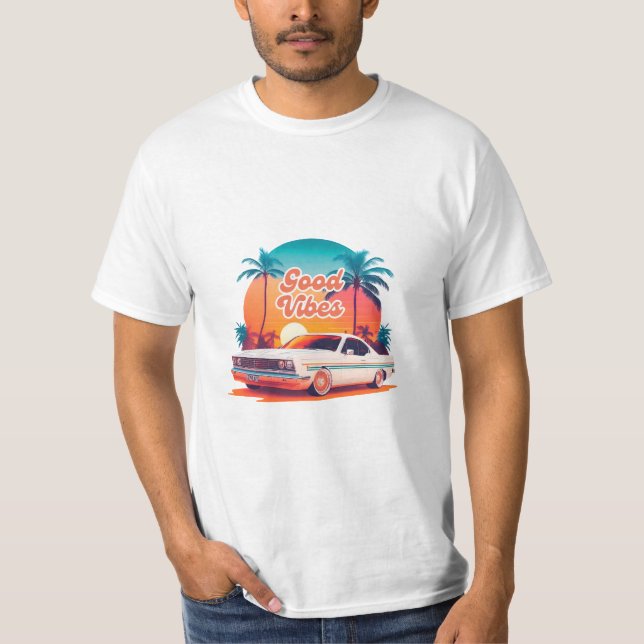 Camiseta Prepárate para sacudir el paseo marítimo con estil (Anverso)