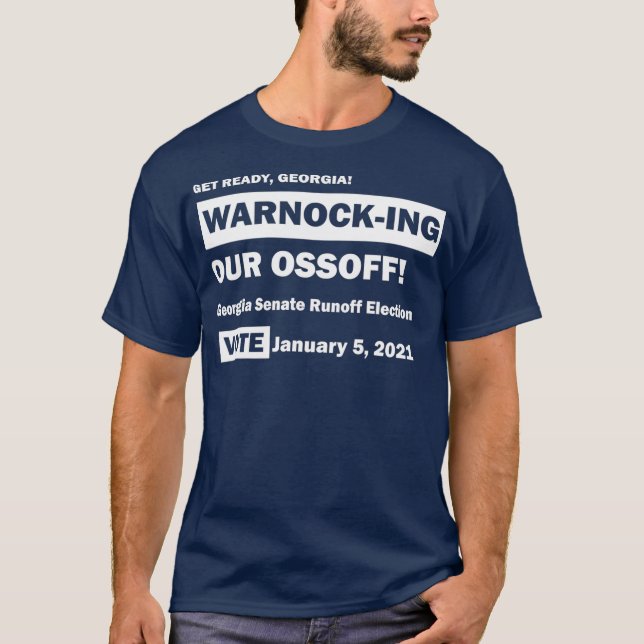 Camiseta Prepárese Georgia para atacar a nuestro Ossoff (Anverso)