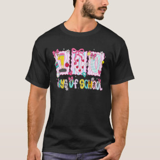 Camiseta Preppy 100 Días de Colegio Coquette Lazo Chica Muj