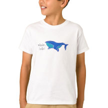 Preppy Cute Whale Hello T-Shirt