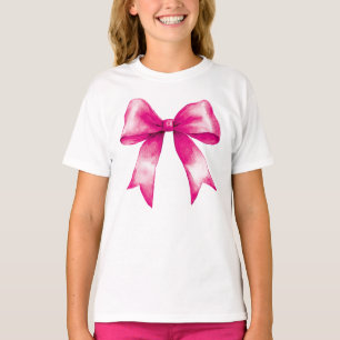 Camiseta Preppy Pink Bow