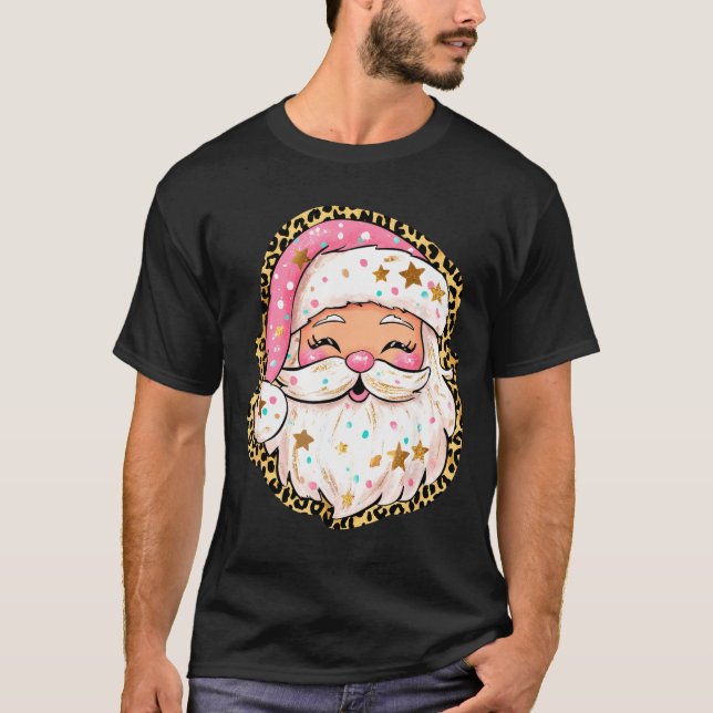 Camiseta Preppy Santa - Christmas - Funny Christmas - Happy (Anverso)
