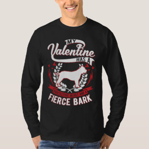 Camiseta Presa Canario Día de San Valentín Dogo Canario Pre