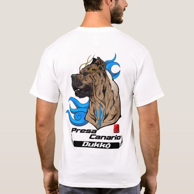 Camiseta Presa Canario Dukkǭ (Reverso)