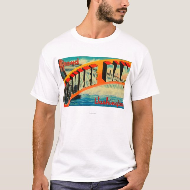 Camiseta Presa magnífica de Coulee, Washington (Anverso)