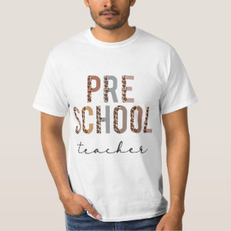 Camiseta Preschool Teacher Hello Back To School Appreciatio