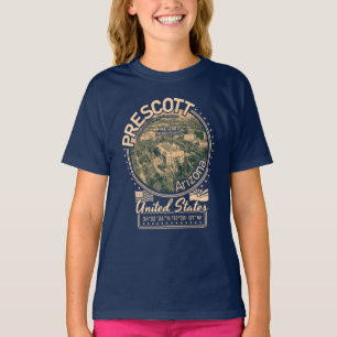 CAMISETA PRESCOTT ARIZONA - PLAZA DE COURTHOUSE PRESCOTT