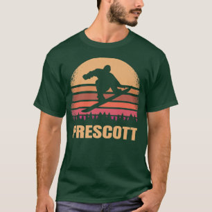 Camiseta Prescott Arizona Snowboarding Outdoor Vintage AZ 8