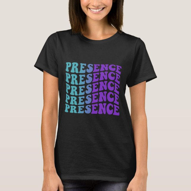 Camiseta Presence Prevention Awareness (Anverso)
