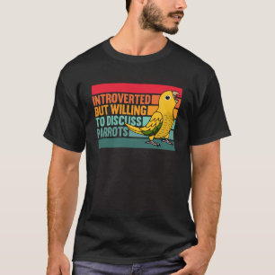 Camiseta Presencia pero loros de oro