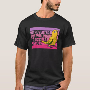 Camiseta Presencia pero loros de oro