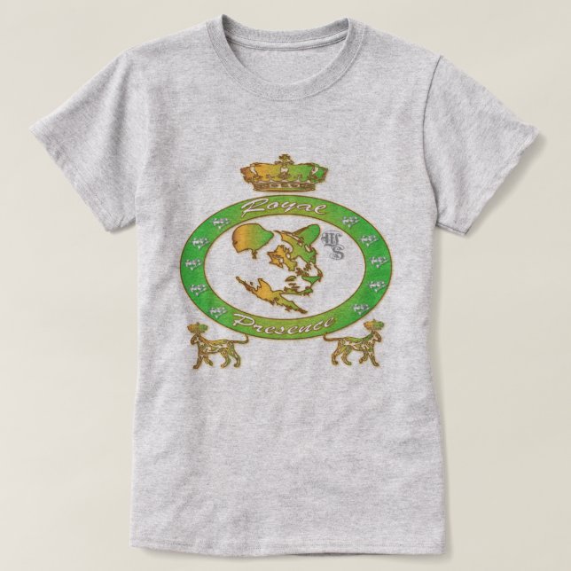 Camiseta Presencia real (mujeres) (Diseño del anverso)