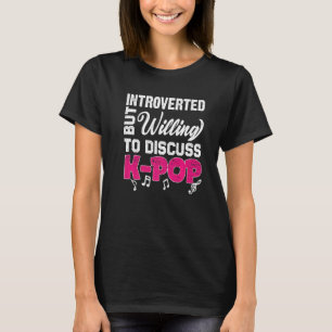 Camiseta Presenciada Chica K pop Merchandise K pop Kor