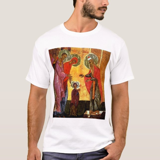 Camiseta Presentación de la Virgen en el templo (Anverso)