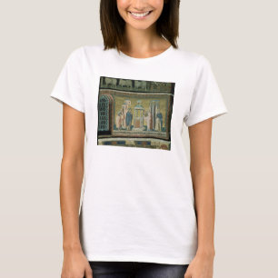 Camiseta Presentación en el templo, detalle de la historia